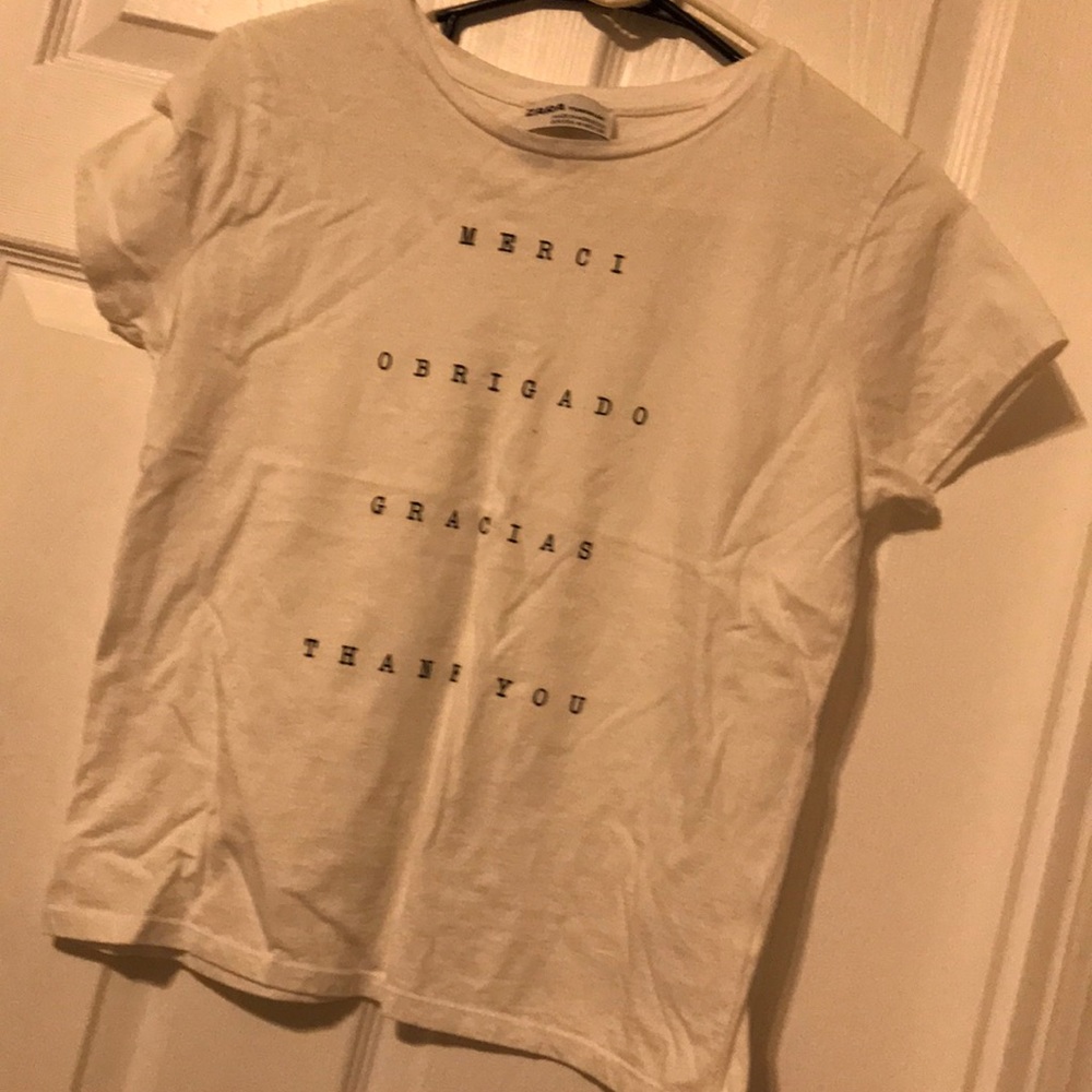Zara Graphic T shirt